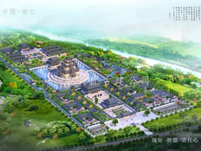 杭州古建筑工程施工方案总体规划图